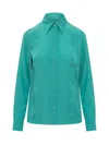 Rochas Long Sleeve Shirt In Green