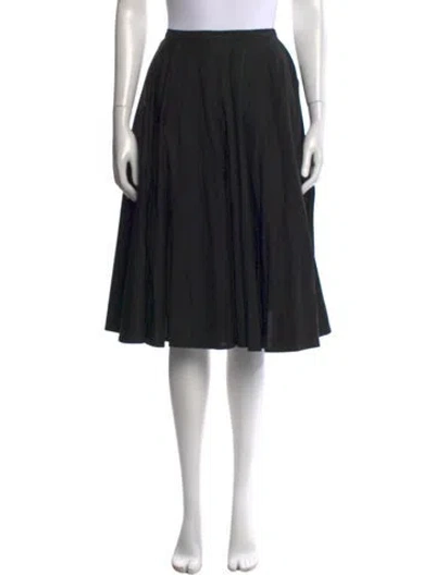 Pre-owned Rochas Midi Length Skirt In Black
