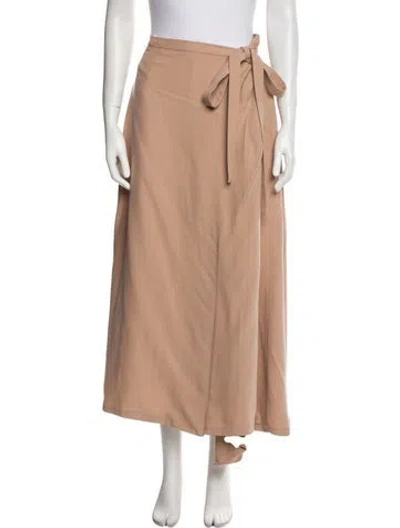 Pre-owned Rochas Midi Length Skirt In Neutral
