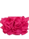 Rochas Multi Ruffles Shorts In Pink