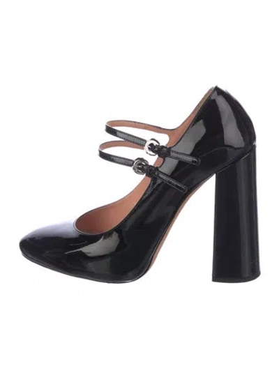 Pre-owned Rochas Patent Leather Pumps In Black