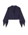 Rochas Sailor-collar Shirt In Blue