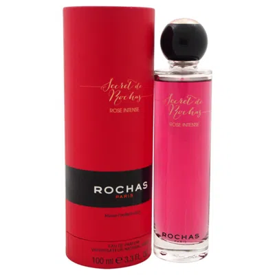 Rochas Secret De  Rose Intense By  For Women - 3.3 oz Edp Spray In Pink