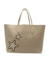 Rochas Tote Bag In Beige Leather In Beige