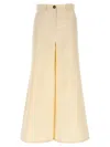 Rochas Wide Leg Jeans With Front And Back Pockets