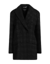 Rochas Woman Blazer Black Size 8 Acrylic, Polyester, Wool, Viscose, Polyamide In Black