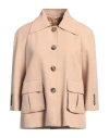 Rochas Woman Blazer Light Brown Size 4 Viscose, Polyester In Beige