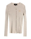 Rochas Woman Cardigan Beige Size S Virgin Wool In Beige