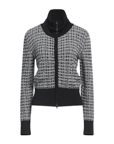 Rochas Woman Cardigan Black Size L Viscose, Polyamide