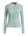 Rochas Woman Cardigan Sage Green Size S Cashmere In Green