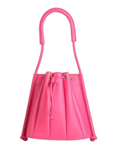 Rochas Woman Handbag Fuchsia Size - Soft Leather In Pink