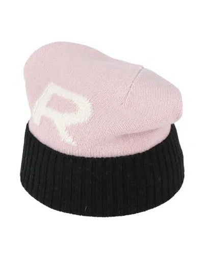 Rochas Woman Hat Light Pink Size Onesize Lambswool, Cashmere