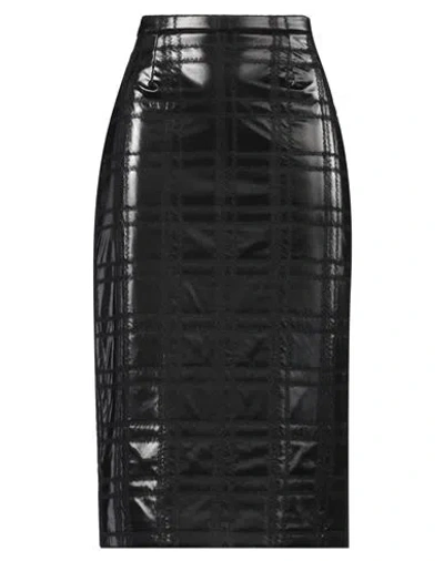 Rochas Woman Midi Skirt Black Size 8 Polyamide