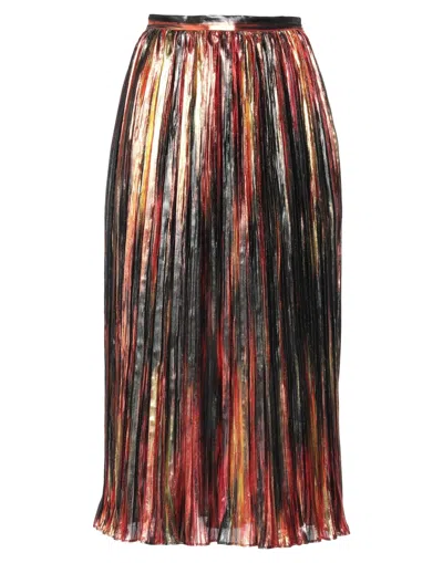 Rochas Midi Skirts In Rust