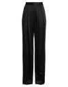 Rochas Woman Pants Black Size 6 Acetate, Rayon