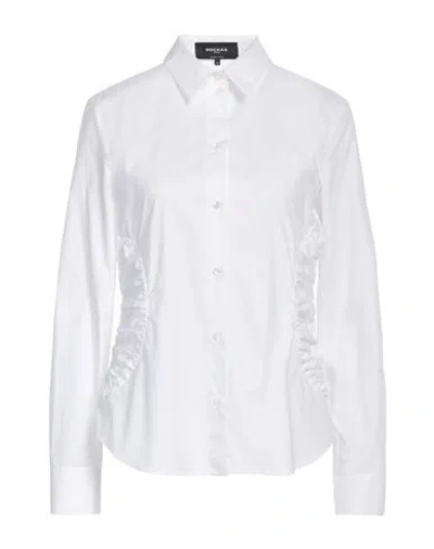 Rochas Woman Shirt White Size 8 Cotton