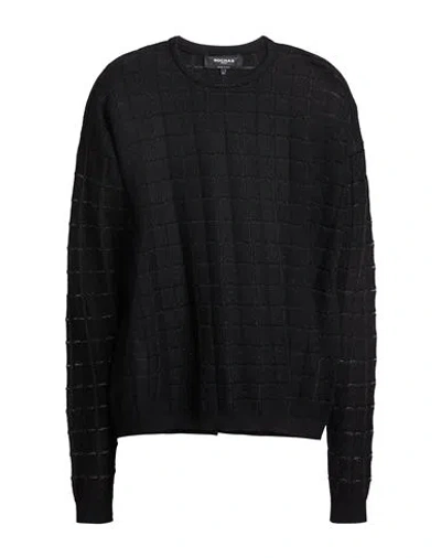Rochas Woman Sweater Black Size Xl Merino Wool