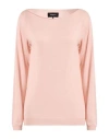 Rochas Woman Sweater Blush Size S Cashmere In Pink