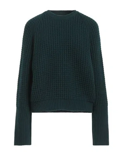 Rochas Woman Sweater Dark Green Size S Wool, Cashmere