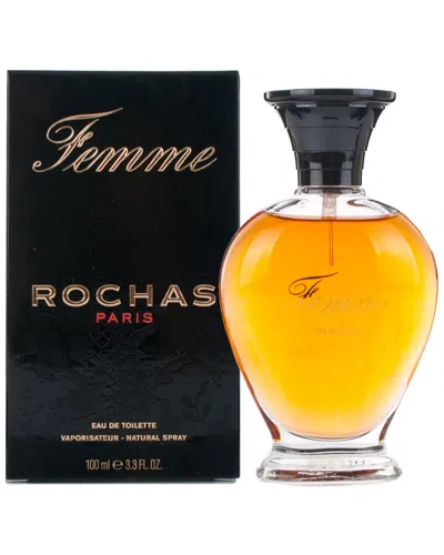 Rochas Women's 3.3oz Femme  Eau De Toilette Spray In White