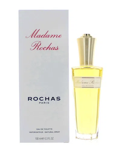Rochas Women's 3.4oz Madme  Eau De Toilette In White