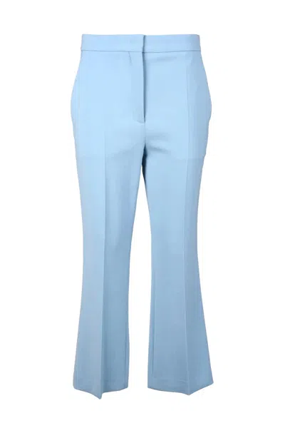 Rochas Women's Trousers Light Blue