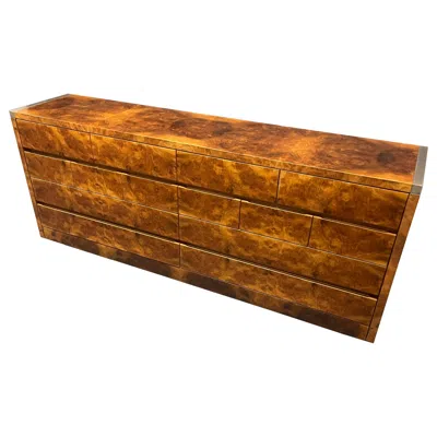 Pre-owned Roche Bobois Eye Catching  Chest Of Drawers / Room Divider In Brown