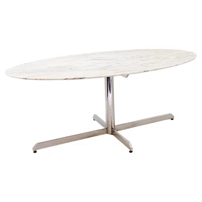 Pre-owned Roche Bobois Florence Knoll Dining Table For  - 1960s In Gray