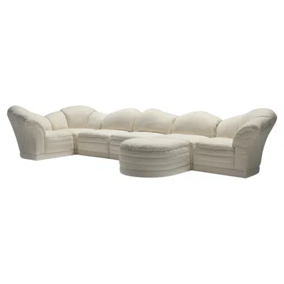 Pre-owned Roche Bobois Very Rare Vagues/waves Modular Sofa By Hans Hopfer For  France In Gray