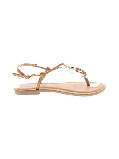 Pre-owned Rock & Candy Sandals In Tan