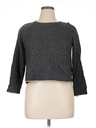 Pre-owned Rock&republic 3/4 Sleeve T-shirt In Gray