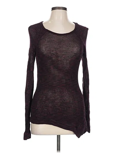 Pre-owned Rock&republic Cardigan Sweater In Burgundy