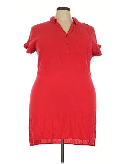 Pre-owned Rock&republic Casual Dress In Red