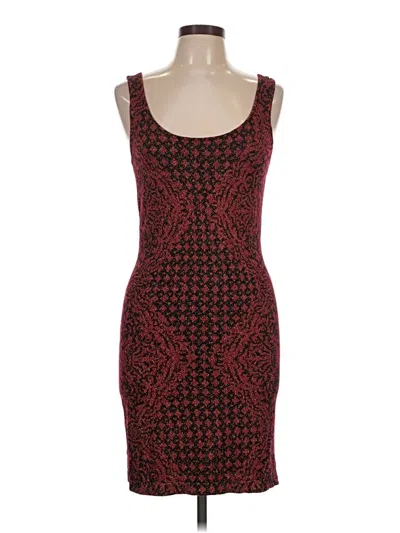 Pre-owned Rock&republic Cocktail Dress In Burgundy