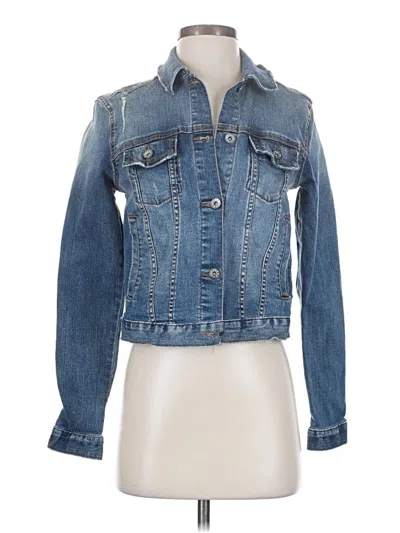 Pre-owned Rock&republic Denim Jacket In Blue