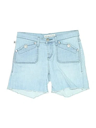 Pre-owned Rock&republic Denim Shorts In Blue