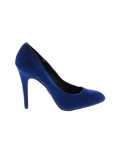 Pre-owned Rock&republic Heels In Blue
