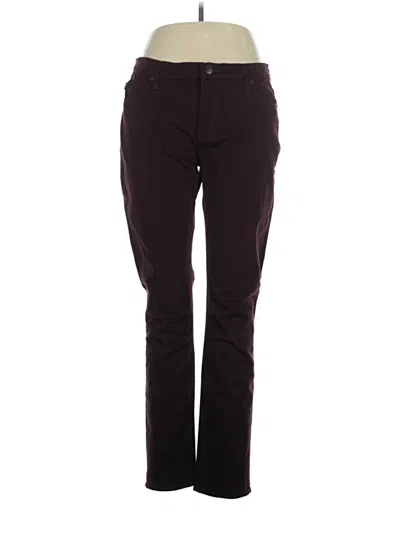 Pre-owned Rock&republic Jeans In Burgundy