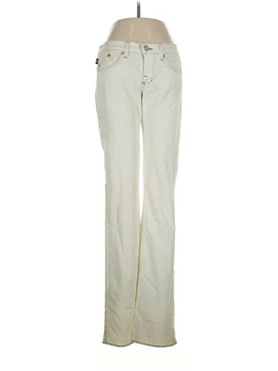 Pre-owned Rock&republic Jeans In Ivory