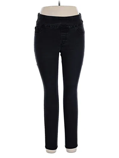 Pre-owned Rock&republic Jeggings In Black