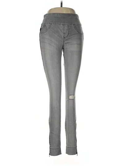Pre-owned Rock&republic Jeggings In Gray