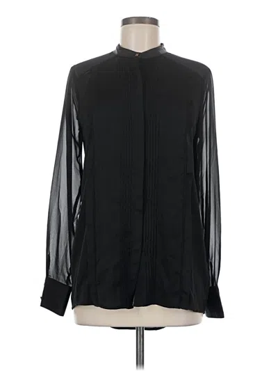 Pre-owned Rock&republic Long Sleeve Blouse In Black