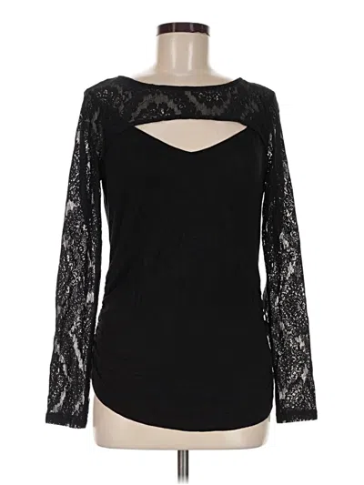 Pre-owned Rock&republic Long Sleeve T-shirt In Black