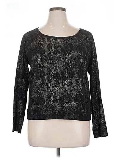 Pre-owned Rock&republic Long Sleeve T-shirt In Black