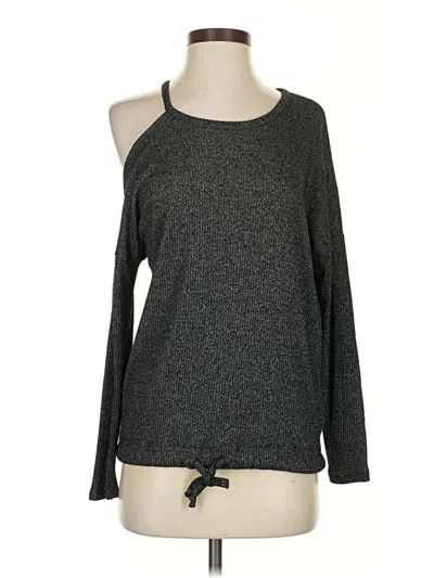 Pre-owned Rock&republic Long Sleeve T-shirt In Gray