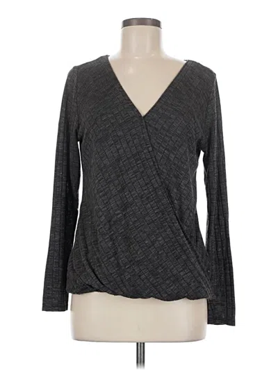Pre-owned Rock&republic Long Sleeve T-shirt In Gray