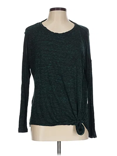 Pre-owned Rock&republic Long Sleeve T-shirt In Green