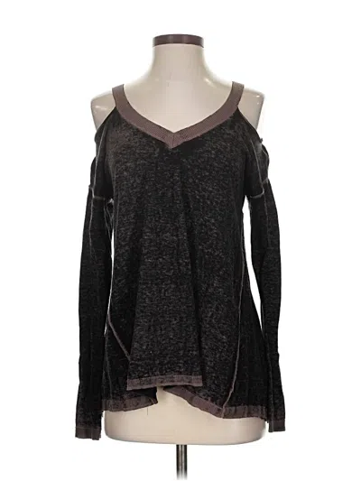 Pre-owned Rock&republic Pullover Sweater In Black