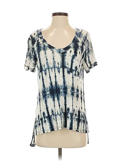 Pre-owned Rock&republic Short Sleeve T-shirt In Blue