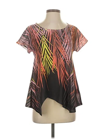 Pre-owned Rock&republic Short Sleeve T-shirt In Brown